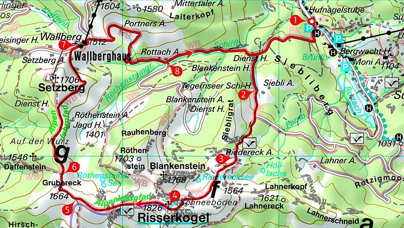 Die Tour am Risserkogel Die Tour am Risserkogel