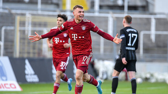 Gabriel Vidovic erzielte gegen Schweinfurt seine Saisontreffer 14 und 15.