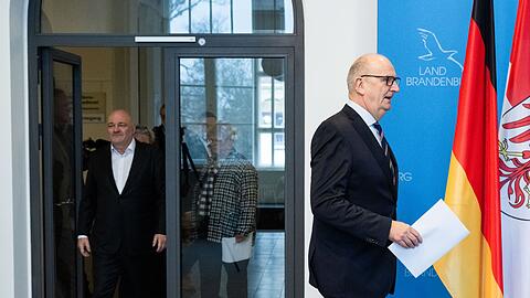 Er muss ein neues Regierungsb&uuml;ndnis bilden: Ministerpr&auml;sident Dietmar Woidke nach dem Aus der SPD/BSW-Koalition.
