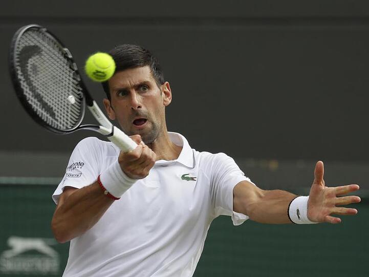 Holte einen poblemlosen Achtelfinalsieg gegen Ugo Humbert: Novak Djokovic.