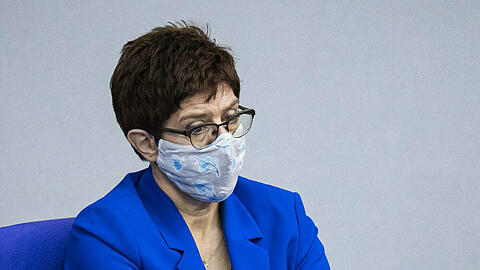 Annegret Kramp-Karrenbauer ist derzeit in Quarantäne.