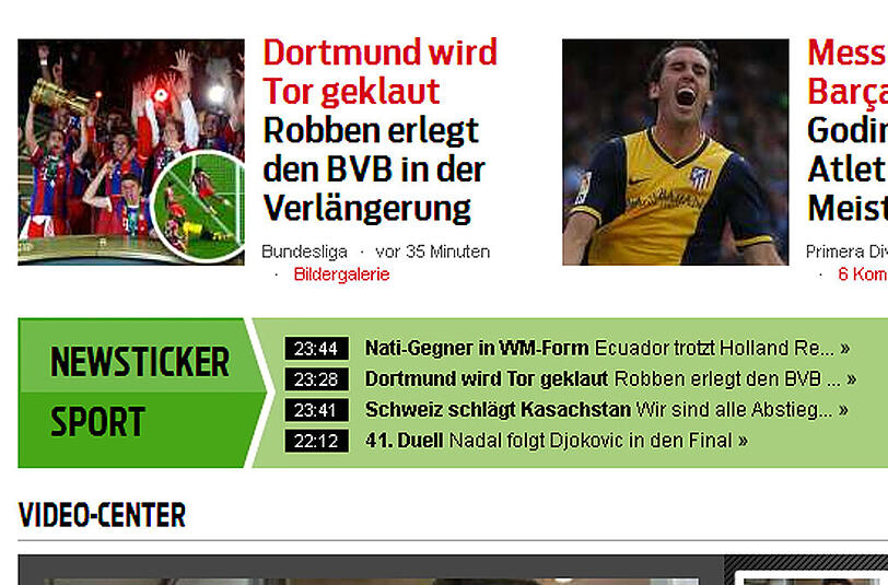 Torklau und Robben in einer Titelzeile beim Schweizer "Blick".
