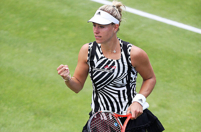 Für Angelique Kerber ist es der erste Viertelfinaleinzug seit ihrem Turniersieg im April in Stuttgart.
