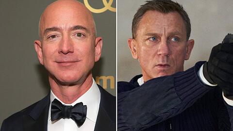 Will wissen, wen sich seine Followerinnen und Follower als Nachfolger von Daniel Craig wünschen: Jeff Bezos.