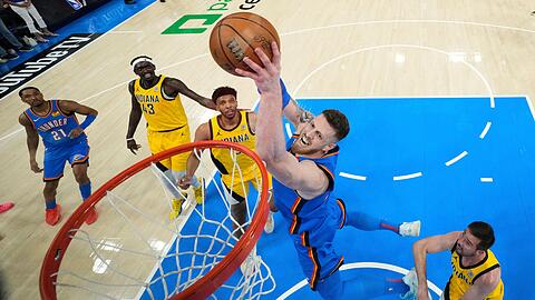 Isaiah Hartenstein und die Oklahoma City Thunder flogen am Ende zum Titel.