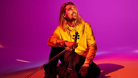 David Garrett war drei Jahre lang nicht auf Tour. Entsprechend freut er sich jetzt auf die Konzerte.