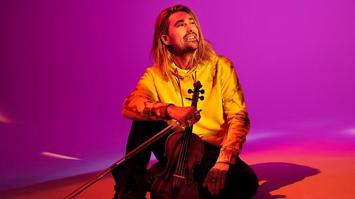 David Garrett war drei Jahre lang nicht auf Tour. Entsprechend freut er sich jetzt auf die Konzerte.