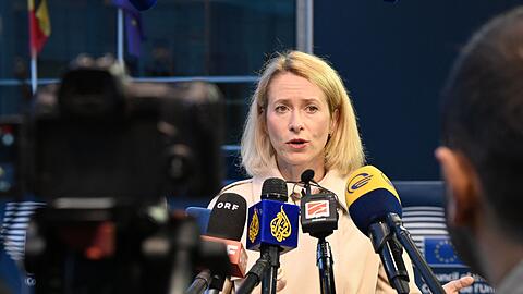 Europa zeige erneut Einigkeit, sagt EU-Chefdiplomatin Kaja Kallas. (Archivbild)