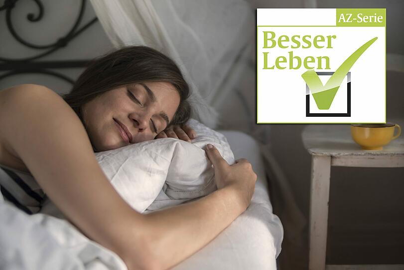 Ein echtes Glücksgefühl: tief und fest schlafen können. Viele Menschen haben damit aber Probleme.