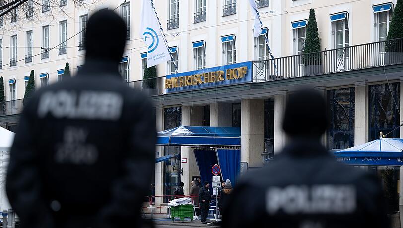 F&uuml;r die Polizei bedeutet die Sicherheitskonferenz immer einen Gro&szlig;einsatz. (Archivbild)