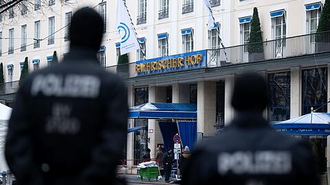 F&uuml;r die Polizei bedeutet die Sicherheitskonferenz immer einen Gro&szlig;einsatz. (Archivbild)