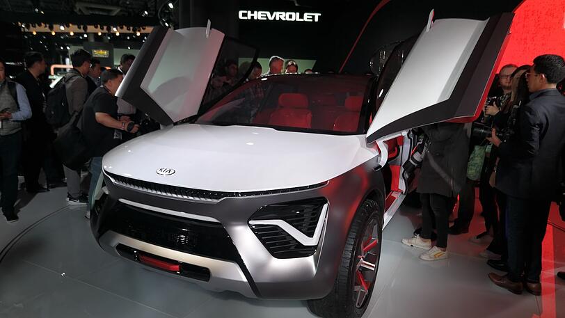 Ein Mix aus Chilli-Pfeffer und aktuellem Niro: Die E-Studie HabaNiro stammt von Kia-Designern aus Kaliformien.