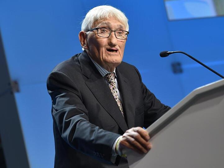 Der Soziologe und Philiosoph Jürgen Habermas.