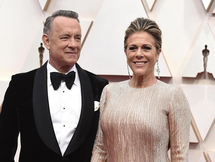 Tom Hanks und Rita Wilson sind mit dem Coronavirus infiziert.