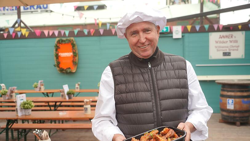 Wirt Josef Schmidbauer vom Ammer Festzelt auf der Wiesn gilt als Pionier in Sachen Bioqualität. Sein Angebot hat er schon vor 25 Jahren auf Bio umgestellt.