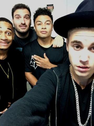 Teenie-Star Justin Bieber im Selfie-Wahn.