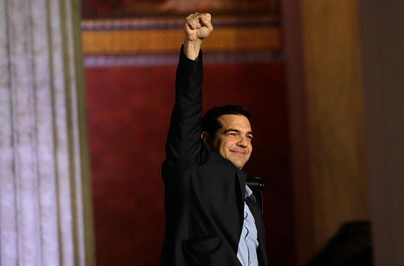 Alexis Tsipras, Kopf der Syriza-Partei, legte in Athen seinen Eid als griechischer Ministerpräsident ab.