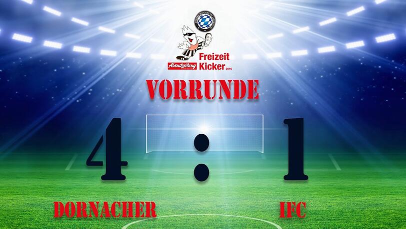 Die Dornacher Holzhacker gewinnen mit 4:1 gegen IFC Neuperlach. Die Dornacher Holzhacker gewinnen mit 4:1 gegen IFC Neuperlach.