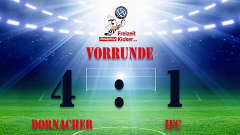 Die Dornacher Holzhacker gewinnen mit 4:1 gegen IFC Neuperlach.