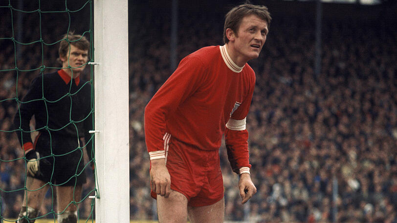 Sepp Maier (hinten) und Geburtstagskind Werner Olk am 7. März 1970 im Derby gegen die Löwen (1:2).