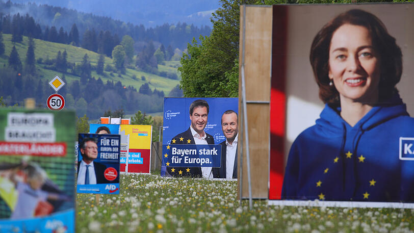 Wahlplakate-Dschungel &ndash; auch wenn es heuer weniger gibt als etwa bei der Landtagswahl.