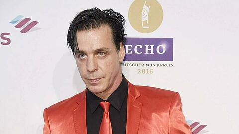 Till Lindemann bei einer Veranstaltung in Berlin