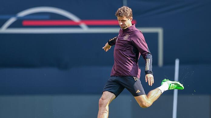 Thomas Müller in Aktion.