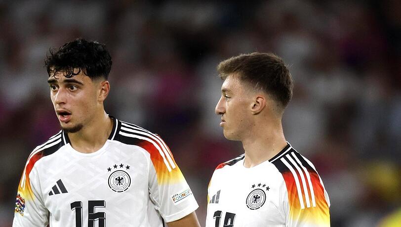 Zwei Campus-Schüler, die künftig das deutsche Mittelfeld prägen werden: Aleksander Pavlovic (l.) und Angelo Stiller.