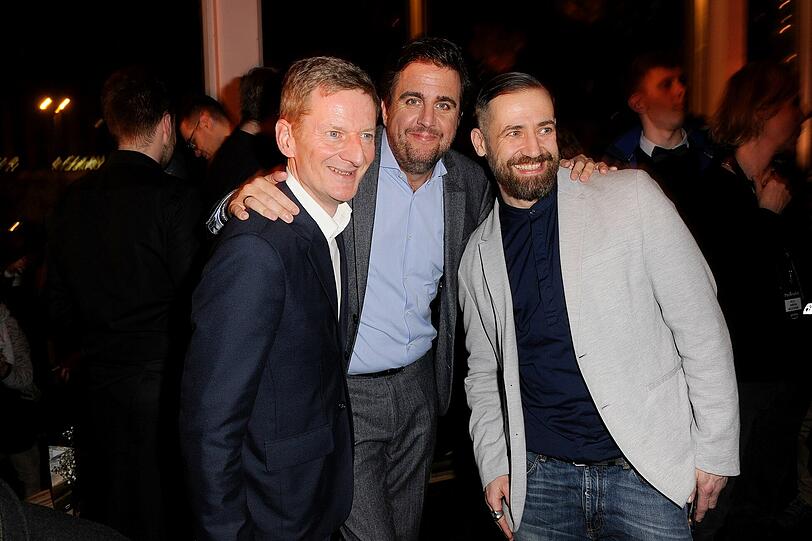 Michael Kessler, Bastian Pastewka und Bürger Lars Dietrich