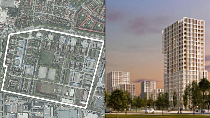 Ab 2019 sollen die Arbeiten am neuen Stadtteil im Münchner Norden beginnen, bis 2030 soll Wohnraum für etwa 15.000 Menschen entstehen.