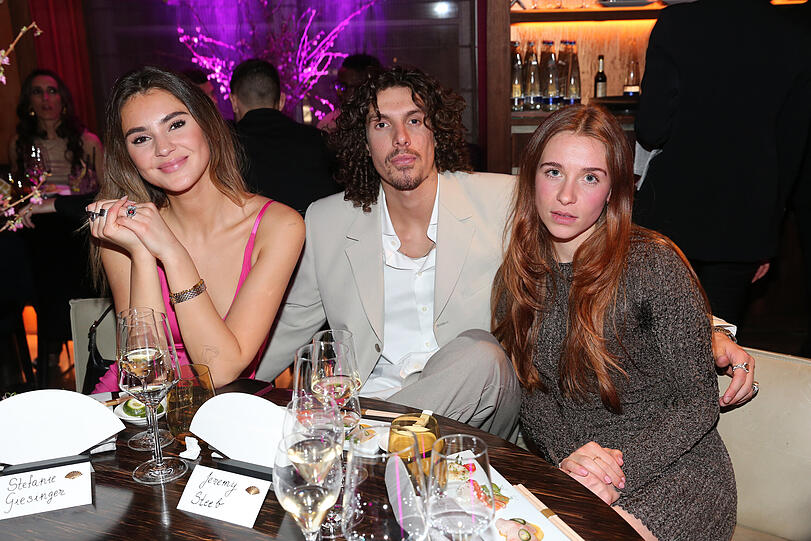 Stefanie Giesinger, Jeremy Steeb und Lena Klenke