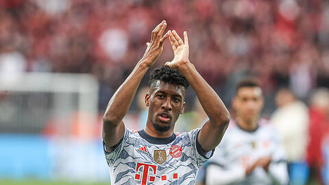 Kingsley Coman hat seinen Vertrag beim FC Bayern bis 2027 verlängert.