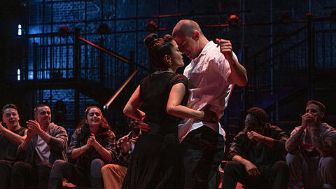 Die Society-Millionärin und der Stripper: Salma Hayek und Channing Tatum als Liebespaar in "Magic Mike".