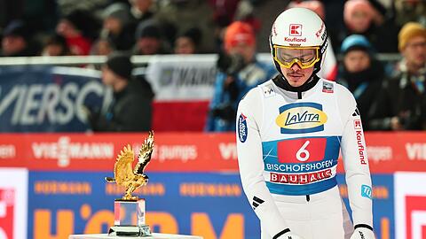 Keine Chance auf den Adler: Philipp Raimund.