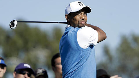 Tiger Woods spielte in La Jolla eine schwache Runde.