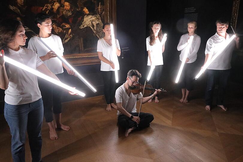 "Selbstermächtigung" in der Alten Pinakothek.