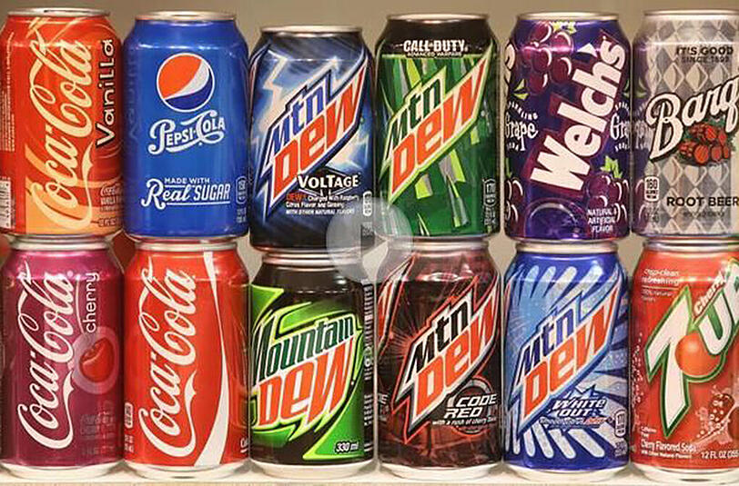 Softdrinks sind lecker, aber ungesund.