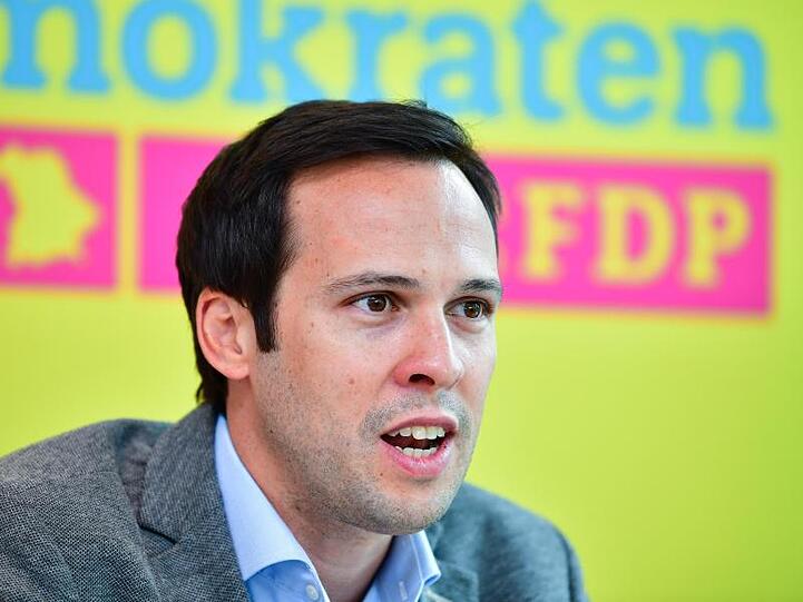 Martin Hagen, bayerischer FDP- Fraktionsvorsitzender. Foto: Matthias Merz/dpa/Archivbild