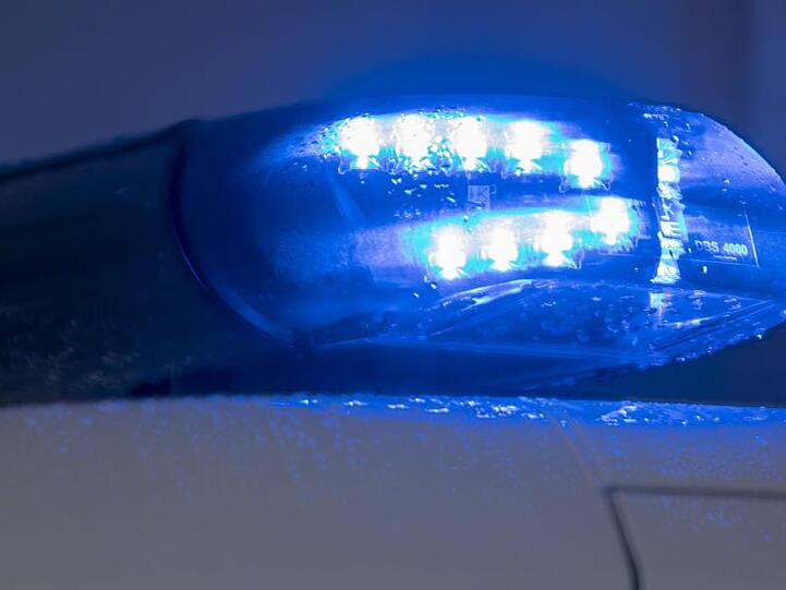 Ein Blaulicht leuchtet auf einem Streifenwagen der Polizei. Foto: Jens Büttner/Archivbild