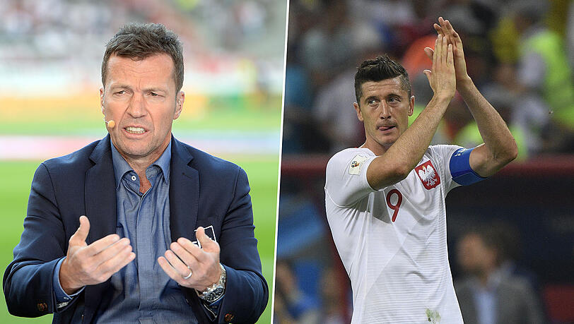 Robert Lewandowski (r.) sollte seine Wechselwunsch-Pläne fürs Erste vergessen - das meint TV-Experte Lothar Matthäus. Robert Lewandowski (r.) sollte seine Wechselwunsch-Pläne fürs Erste vergessen - das meint TV-Experte Lothar Matthäus.