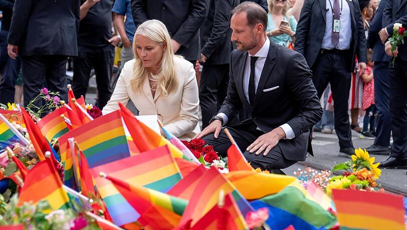 Kronprinzessin Mette-Marit und Kronprinz Haakon in Oslo.