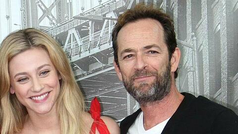 Lili Reinhart und Luke Perry bei einem gemeinsamen Auftritt 2018
