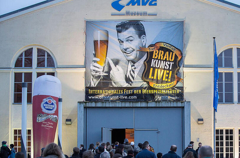 Ab heute wird das Museum zum Bierotop.