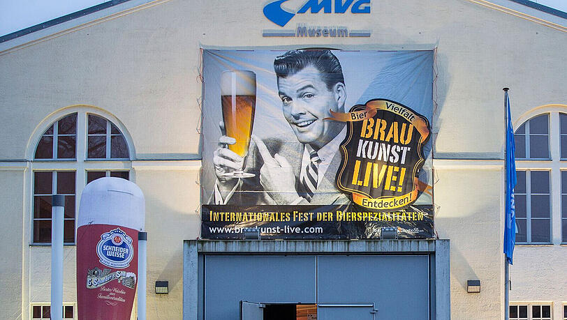Ab heute wird das Museum zum Bierotop. Ab heute wird das Museum zum Bierotop.