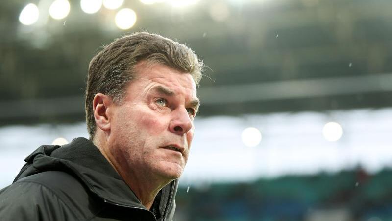 Will sich nicht mit Dortmund vergleichen: Mönchengladbachs Trainer Dieter Hecking. Will sich nicht mit Dortmund vergleichen: Mönchengladbachs Trainer Dieter Hecking.