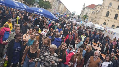 Das Wetter war durchwachsen, Andrang trotzdem vorhanden.