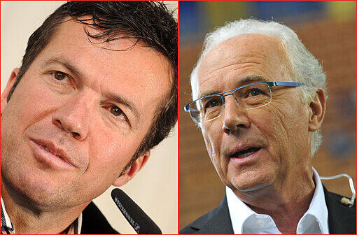 Wo liegt der große Unterschied zwischen Lothar Matthäus und Franz Beckenbauer? 
&bdquo;Bei mir sind die Frauen schon schwanger, bevor ich Sex mit ihnen hatte. Der Franz hat seine Kinder vom lieben Gott.&ldquo;(Matthäus)