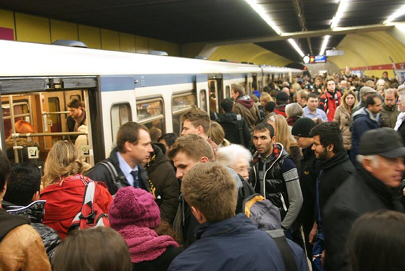 Stromausfall in München: Die Stadt war am Donnerstagmorgen weitestgehend lahmgelegt.