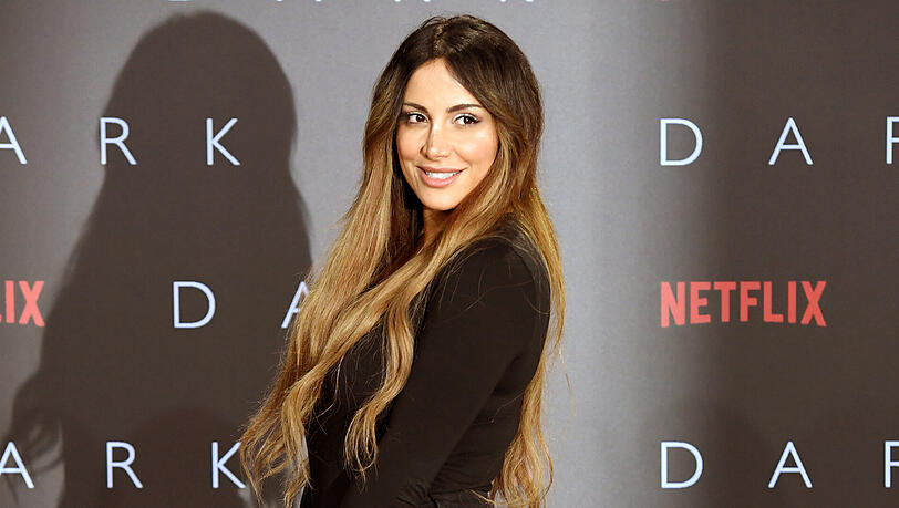 Enissa Amani (37), hier gut gelaunt. Enissa Amani (37), hier gut gelaunt.