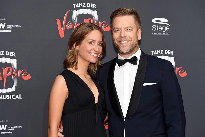 Tom Gaebel mit Frau Saskia